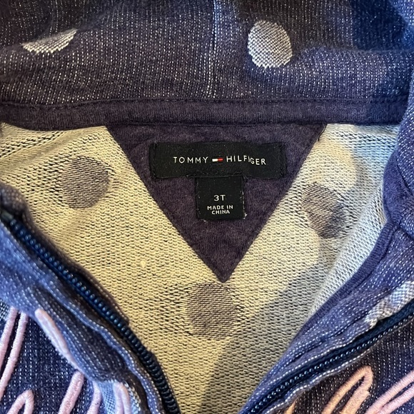 3T Tommy Hilfiger Polka Dot hoodie - Picture 3 of 4